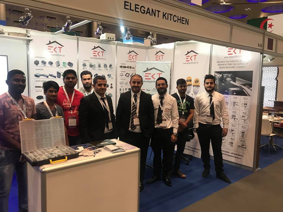 Elegant Kitchen Trading Team at Qatar Food Expo