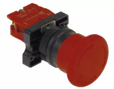 mushroom switch mounting