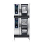 Rational Combi-Duo Kit for iCombi Pro 6-1/1 and 10-1/1 stacked installation setup