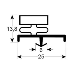 Profile G26 Custom Fridge Gasket - Image 2