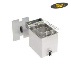 Roller Grill MF 80 R Professional Electric Fryer (8L) with Drain - Image 1