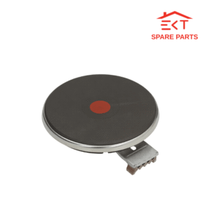 Hot plate 145mm 1500W connection 4 screw clamps with 8mm spill ring ( 400V ) - Image 1