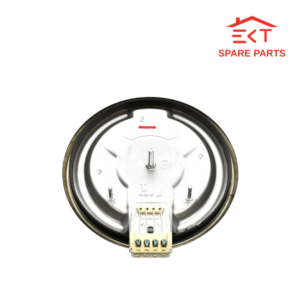 Hot plate 180mm - 1500W connection 4 screw clamps with 8mm spill ring (  400V ) - Image 2