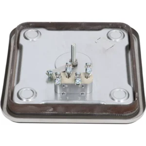 Electric Hot Plate 220x220mm 2600W 230V Square with Spill Ring – Electrolux 3311053 / 490066 - Image 2