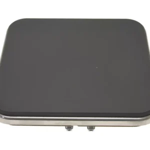 EGO 11.22454.264 Electric Hot Plate 220x220mm 2600W 440V Square with Spill Ring - Image 1