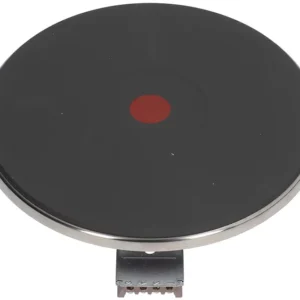 EGO 12.22463.019 Electric Hot Plate 220mm 2600W 400V Round with 8mm Spill Ring - Image 1