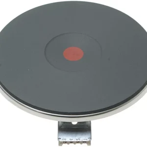 EGO 12.22463.014 Electric Hot Plate 220mm 2600W 440V Round with 8mm Spill Ring - Image 1