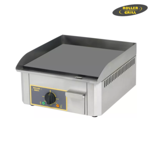 Electric Griddle 400mm 1 Zone Decarbonised Steel - Roller Grill PSR 400 E - Image 1