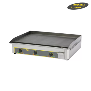Electric Griddle 600mm 2 Zones Decarbonised Steel - Roller Grill PSR 600 E - Image 1