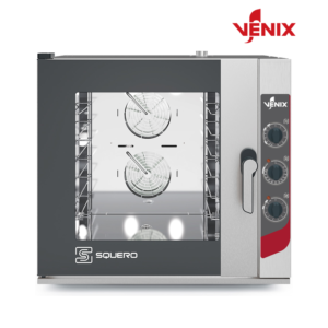 Bakery Convection Oven 6 Trays 600x400 GN 1/1 Mechanical 280C - Venix SQ06M0G0 - Image 1