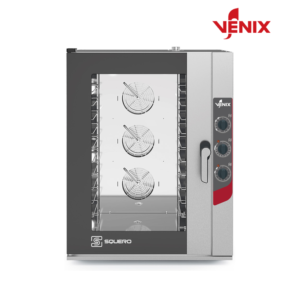 Bakery Convection Oven 10 Trays 600x400 GN 1/1 Mechanical 280C - Venix SQ10M0G0 - Image 1