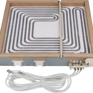 EGO 10.77827.006 Radiant Heater Square 300x300mm 4000W 400V with Wire - Image 1