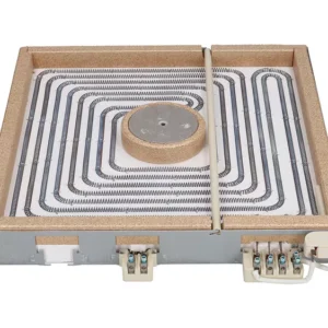 EGO 10.77848.006 Radiant Heater Square 300x300mm 4000W 400V with Pan Detection - Image 1