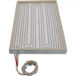 Zanussi Radiant Heater Rectangular 550x320mm 6480W 400V with Cable – Original Part No. 40C8351 - Image 1