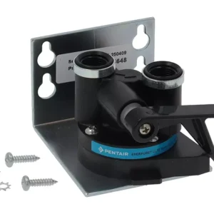 Everpure EV9259-24 QL3B Filter Head with Shut-off Valve 3/8" - Image 1
